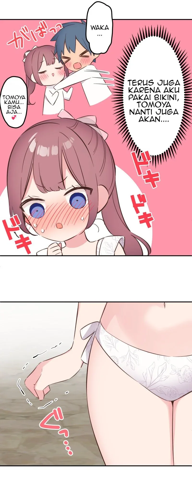 Halaman 5 — Waka-chan Is Flirty Again Chapter 157