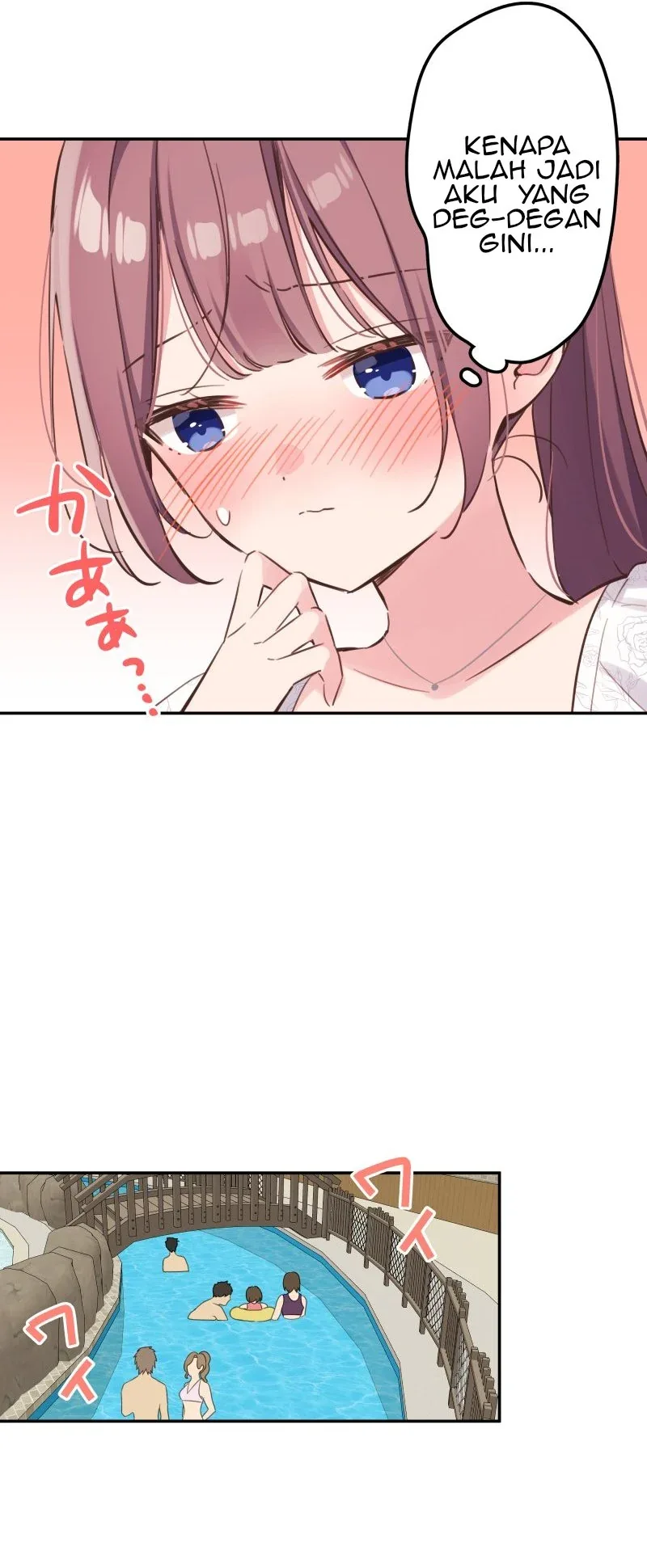 Halaman 15 — Waka-chan Is Flirty Again Chapter 157