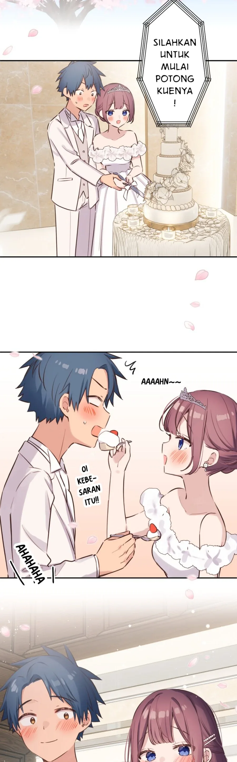 Halaman 3 — Waka-chan Is Flirty Again Chapter 214