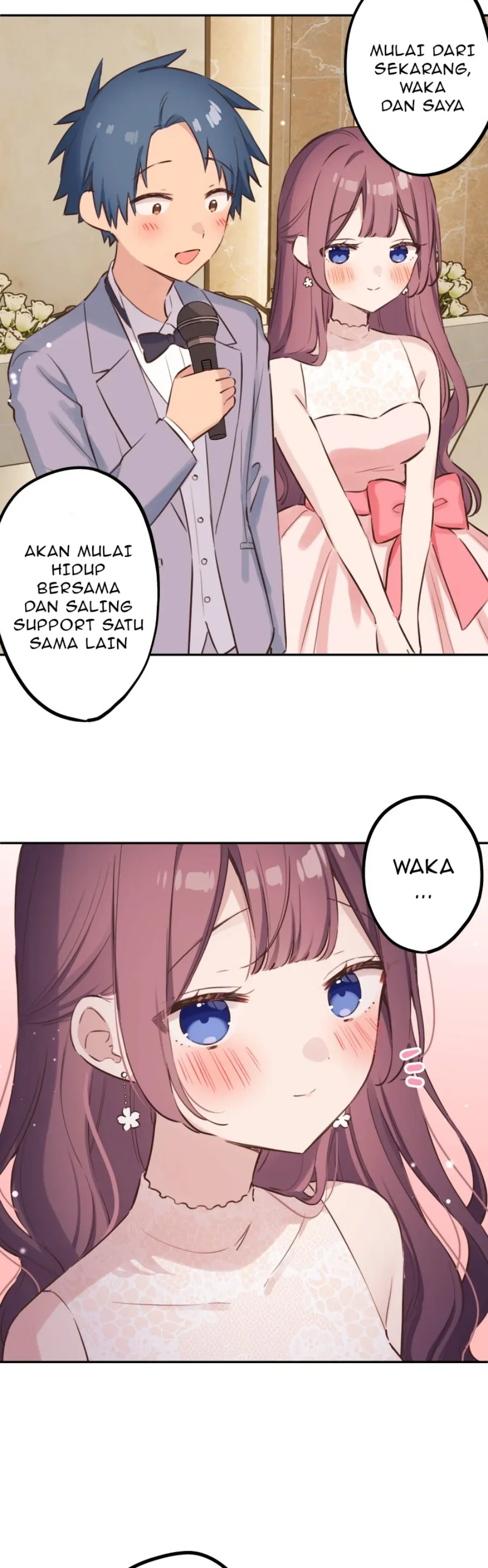 Halaman 5 — Waka-chan Is Flirty Again Chapter 214