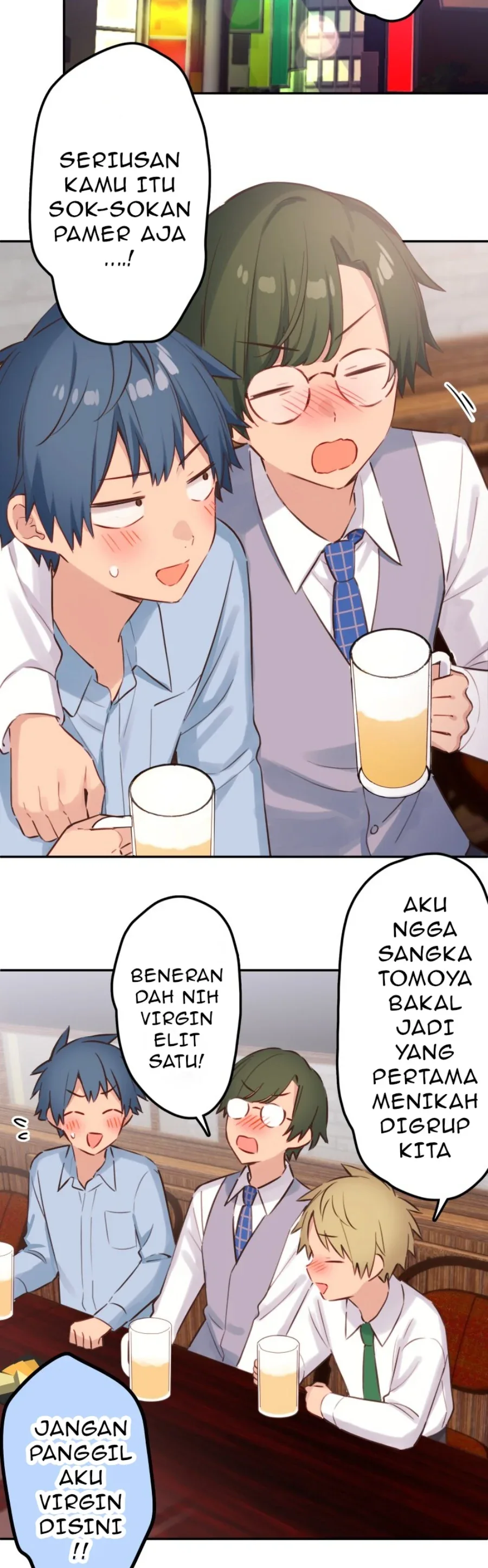 Halaman 8 — Waka-chan Is Flirty Again Chapter 214