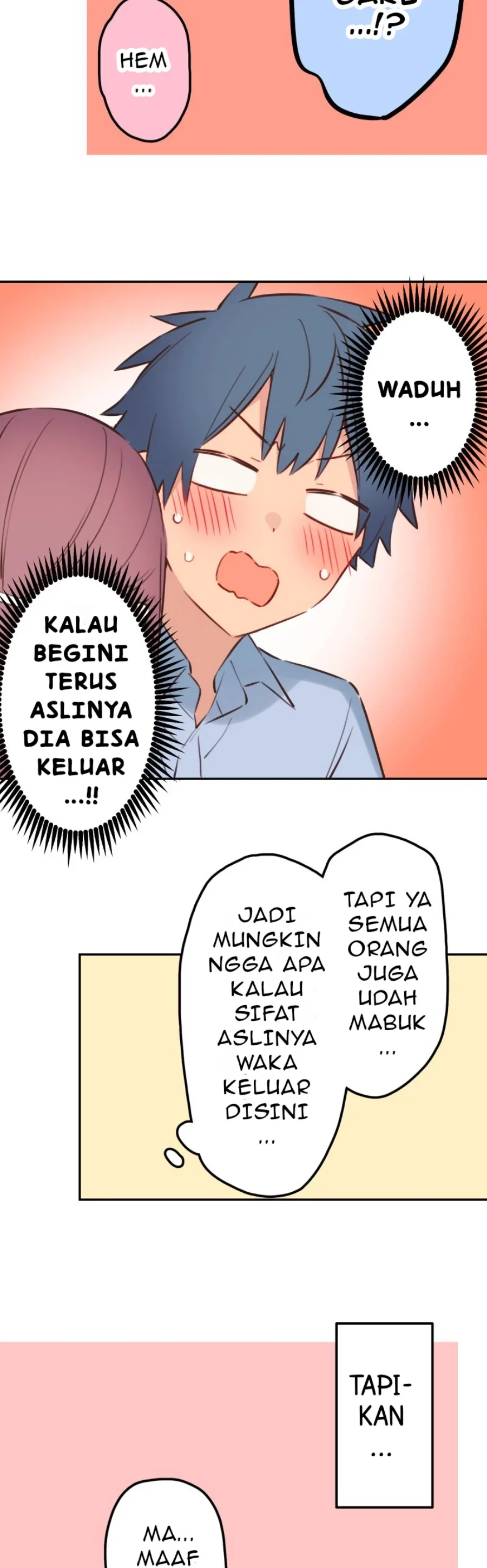 Halaman 12 — Waka-chan Is Flirty Again Chapter 214