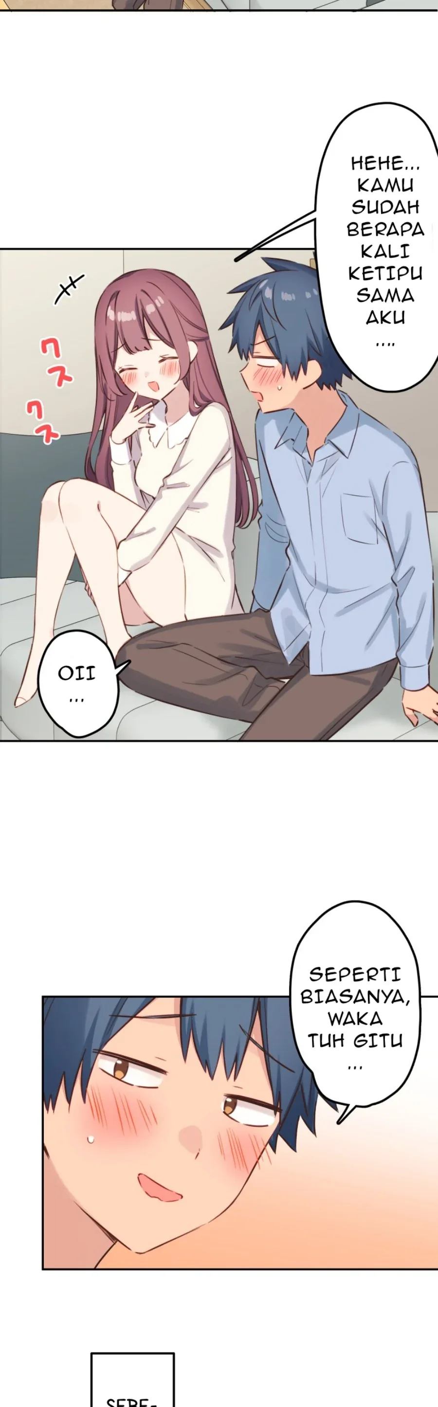 Halaman 19 — Waka-chan Is Flirty Again Chapter 214
