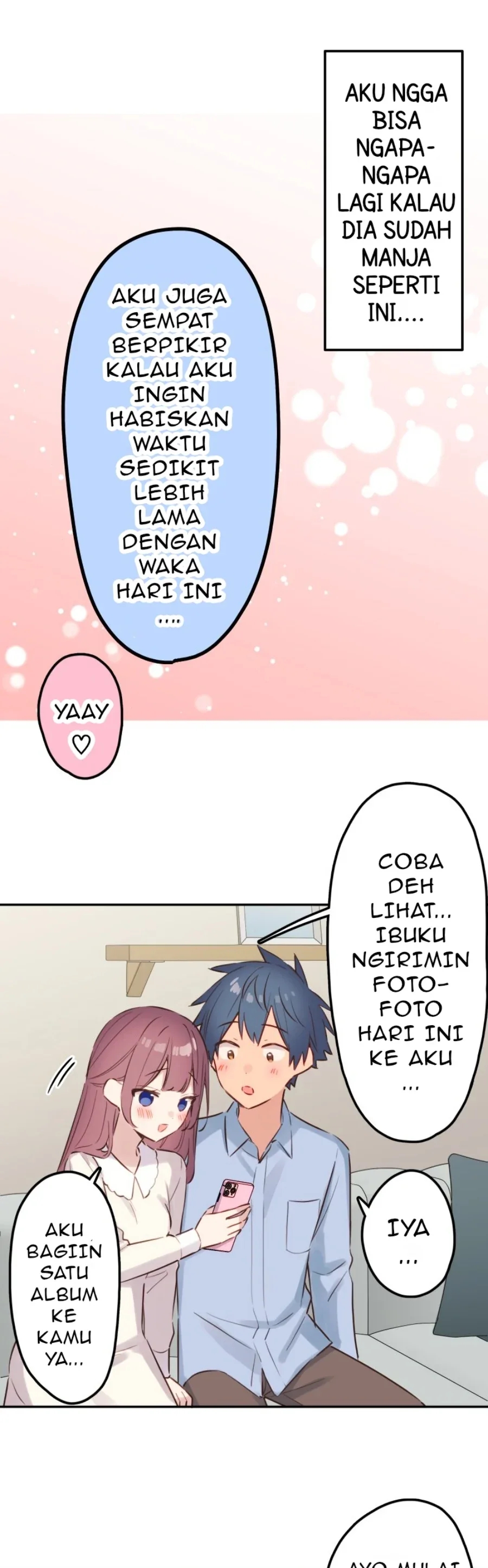Halaman 21 — Waka-chan Is Flirty Again Chapter 214