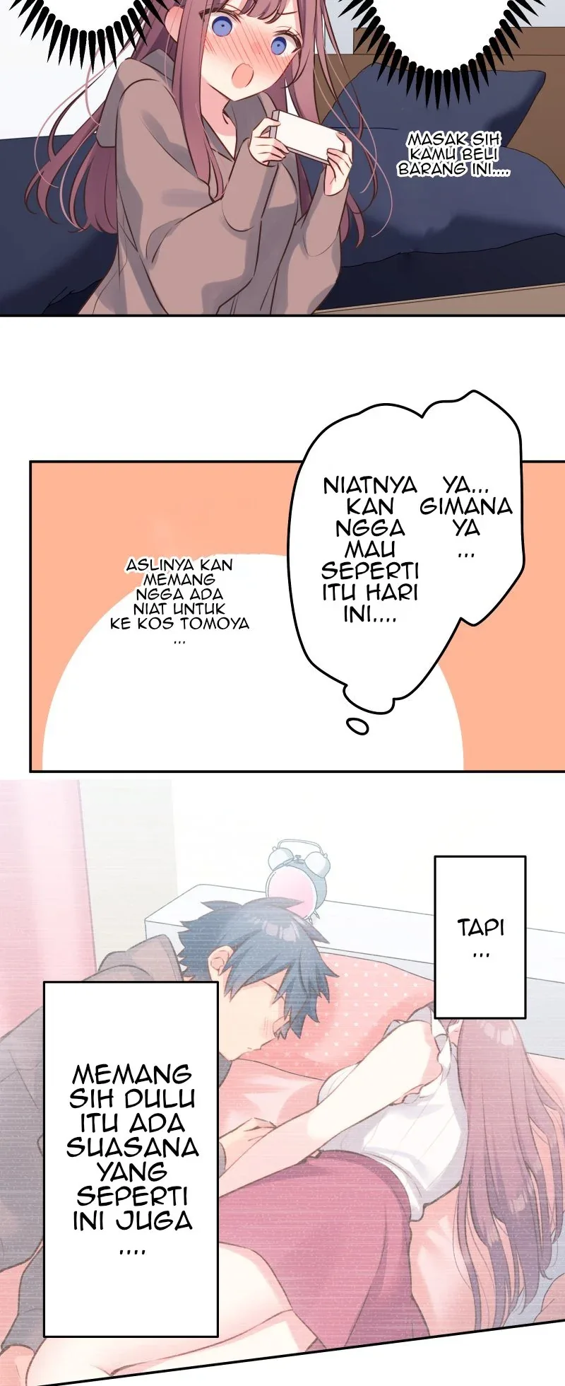 Halaman 4 — Waka-chan Is Flirty Again Chapter 118