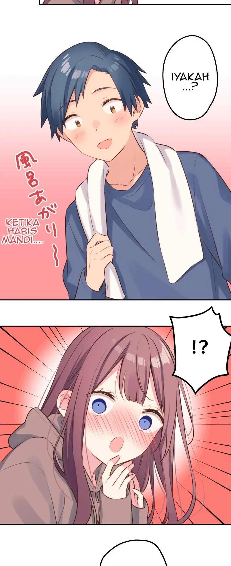 Halaman 16 — Waka-chan Is Flirty Again Chapter 118