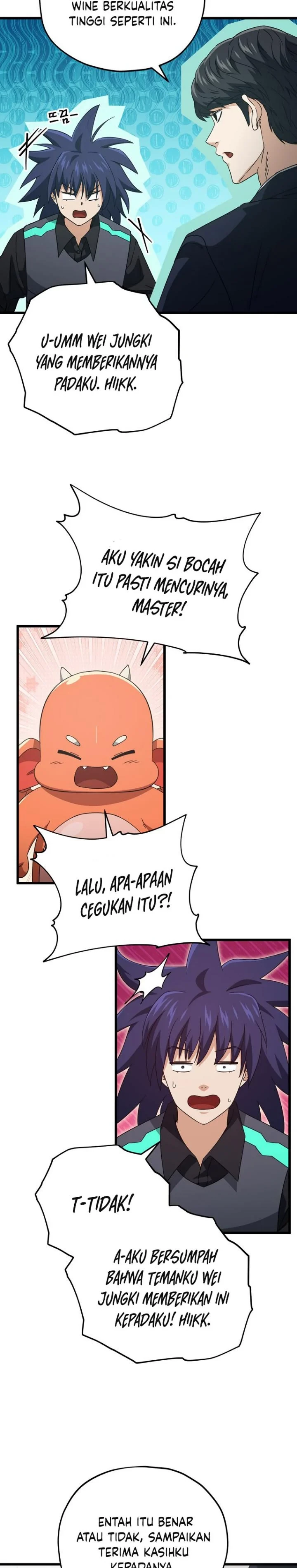 Halaman 21 — My Dad Is Too Strong Chapter 161