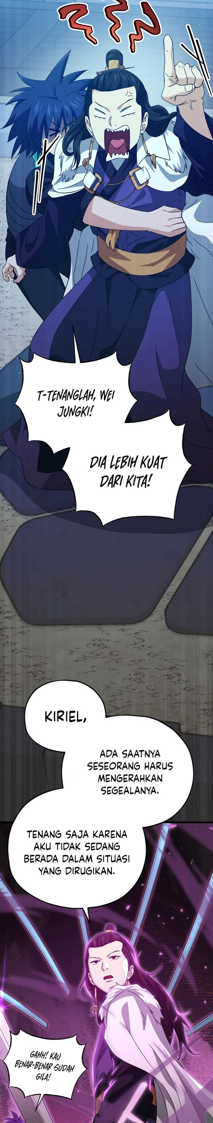 Halaman 37 — My Dad Is Too Strong Chapter 161