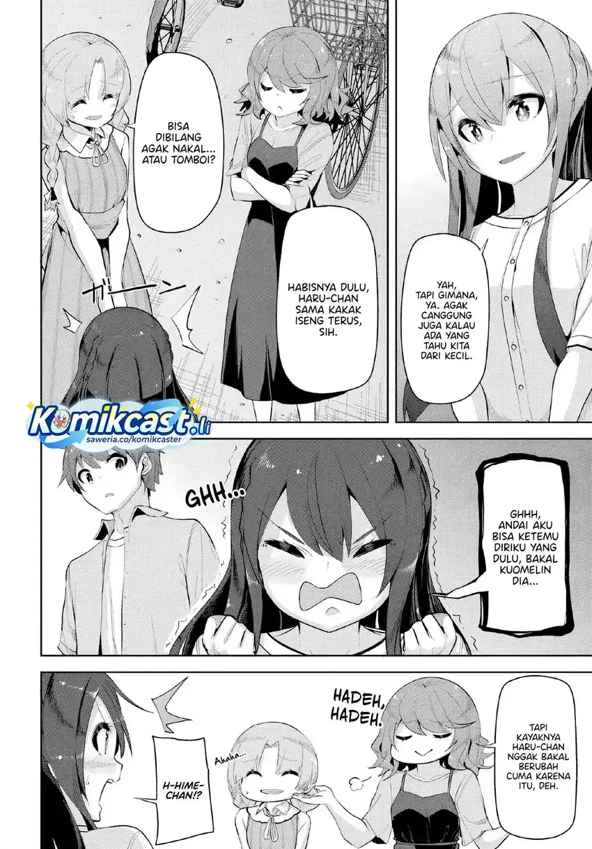 Halaman 8 — Tenkou-saki no Seiso Karen na Bishoujo ga, Mukashi Danshi to Omotte Issho ni Asonda Osananajimi Datta Ken Chapter 33