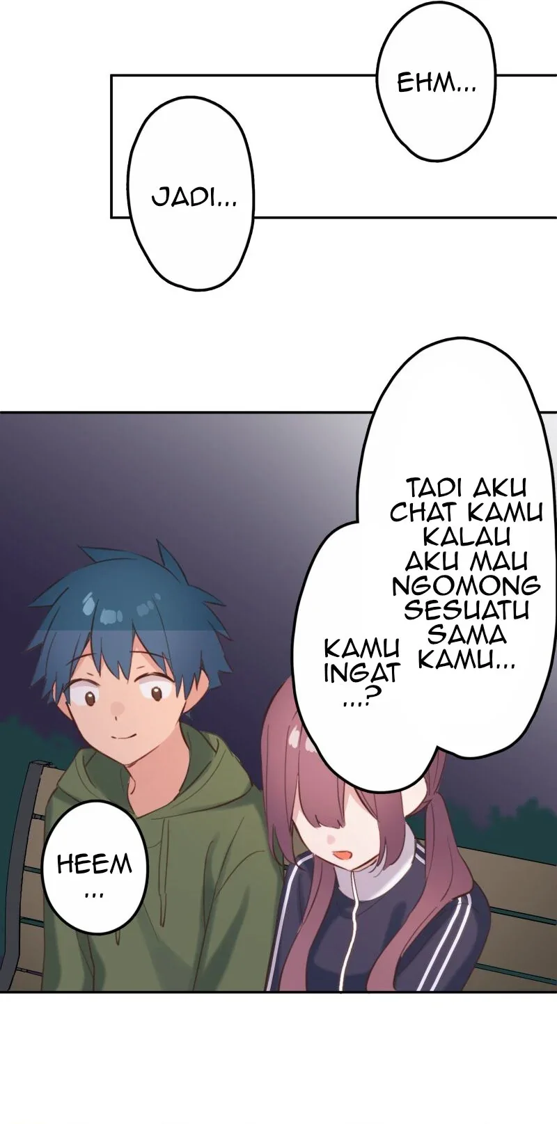 Halaman 17 — Waka-chan Is Flirty Again Chapter 187