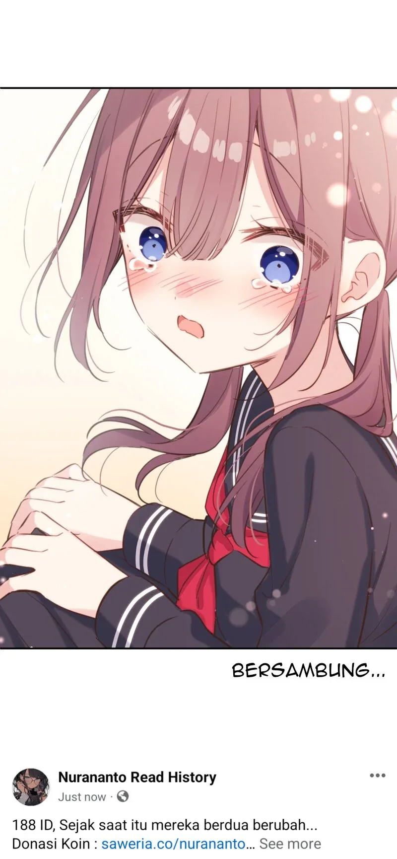 Halaman 47 — Waka-chan Is Flirty Again Chapter 187