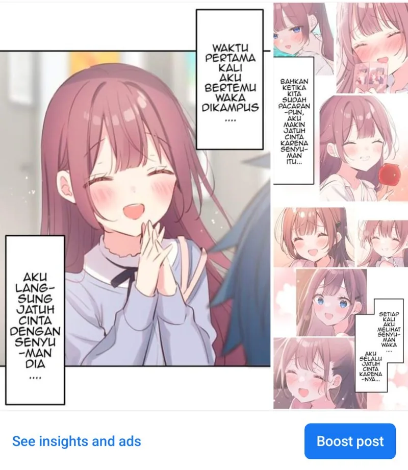 Halaman 48 — Waka-chan Is Flirty Again Chapter 187