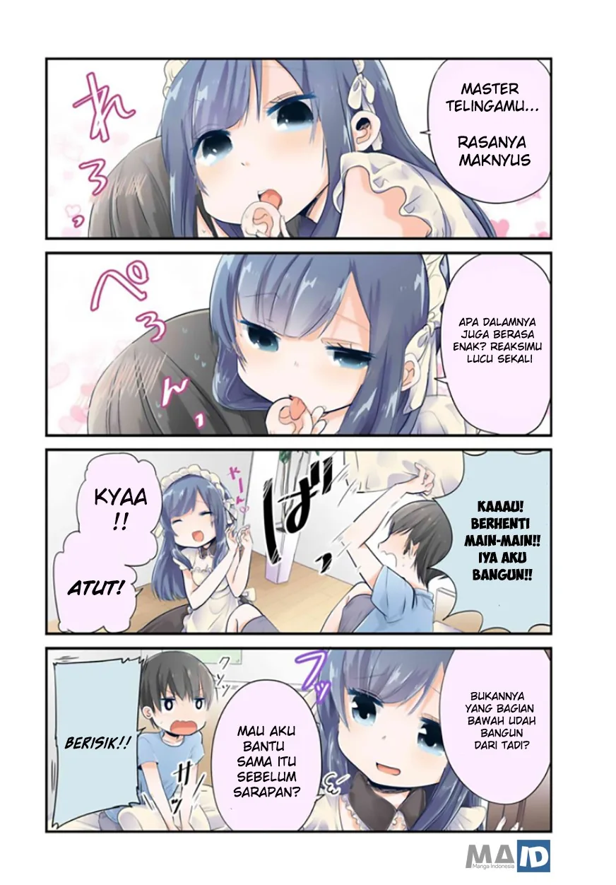 Halaman 4 — Uchi no Hentai Maid ni Osowareteru Chapter 1