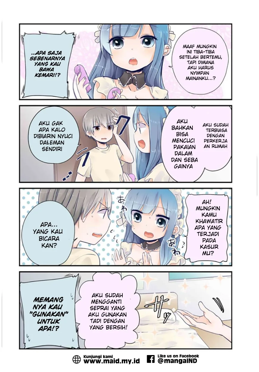 Halaman 5 — Uchi no Hentai Maid ni Osowareteru Chapter 1
