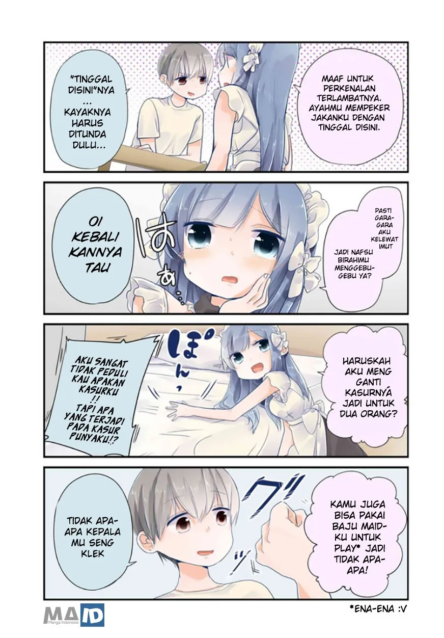 Halaman 6 — Uchi no Hentai Maid ni Osowareteru Chapter 1