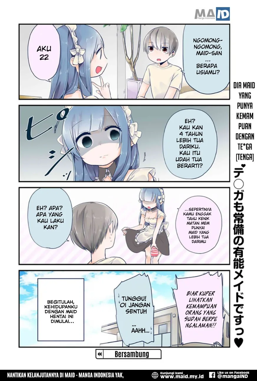 Halaman 7 — Uchi no Hentai Maid ni Osowareteru Chapter 1
