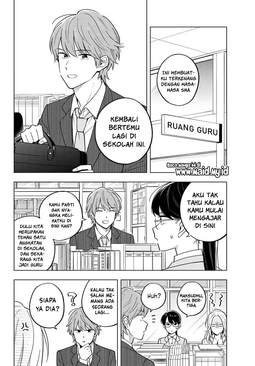 Halaman 7 — Sensei wa Koi wo Oshierarenai Chapter 27