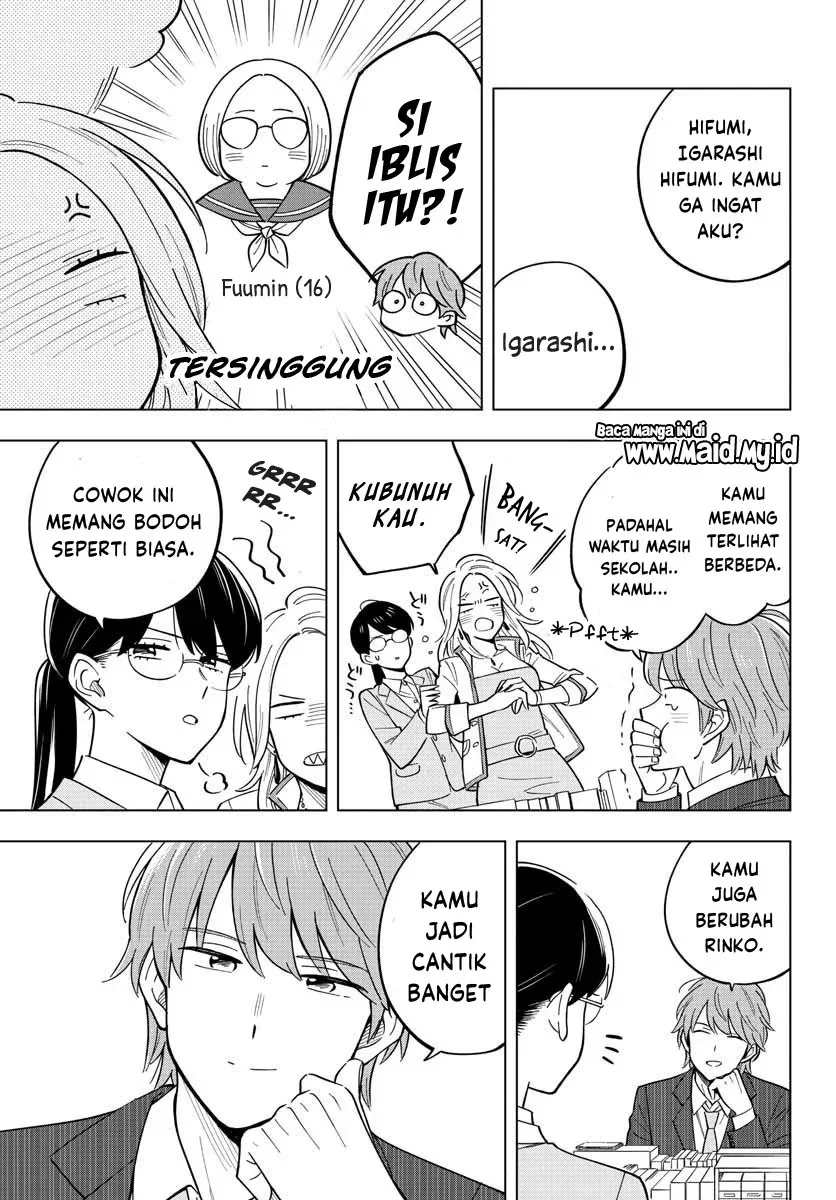 Halaman 8 — Sensei wa Koi wo Oshierarenai Chapter 27