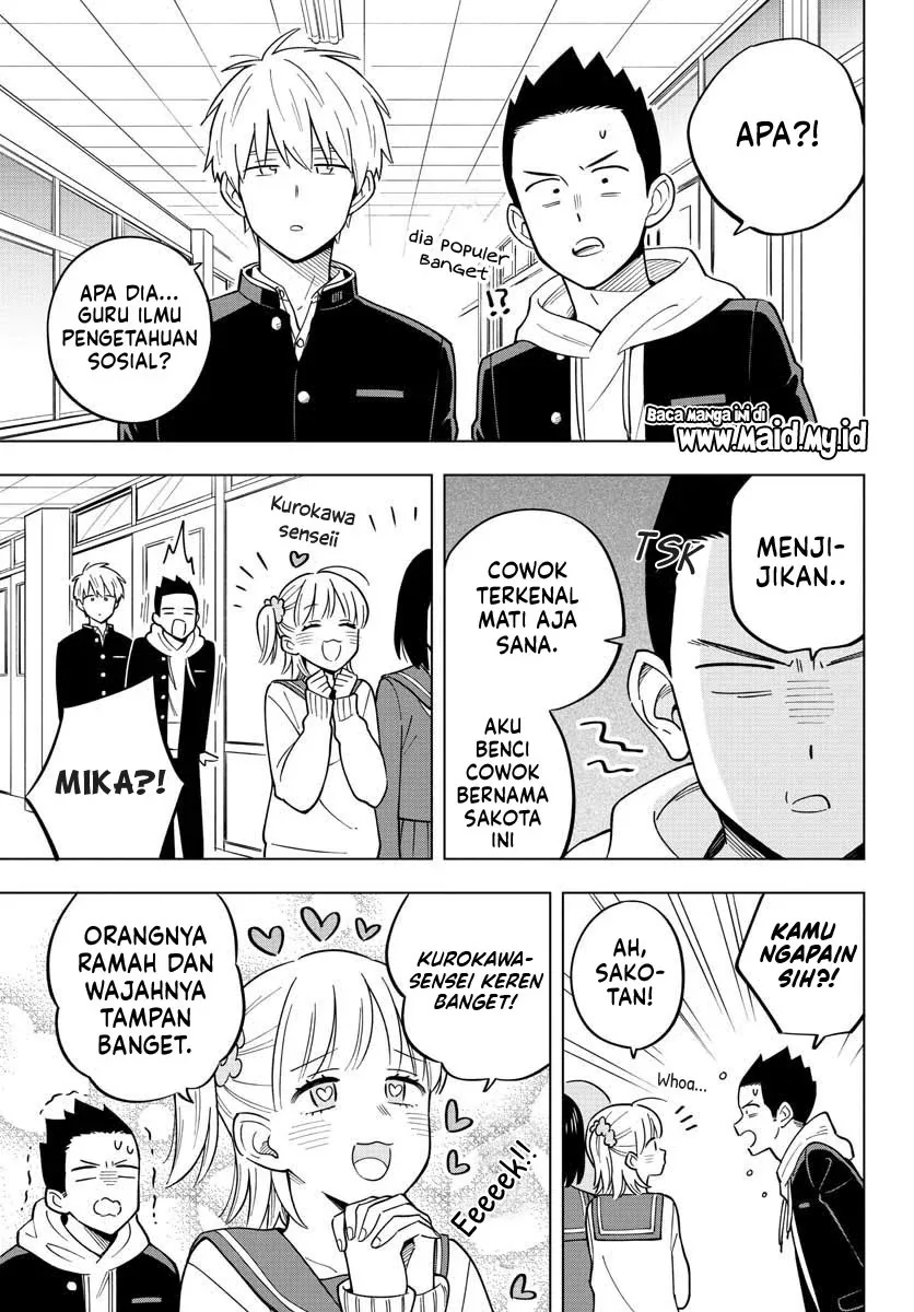 Halaman 10 — Sensei wa Koi wo Oshierarenai Chapter 27