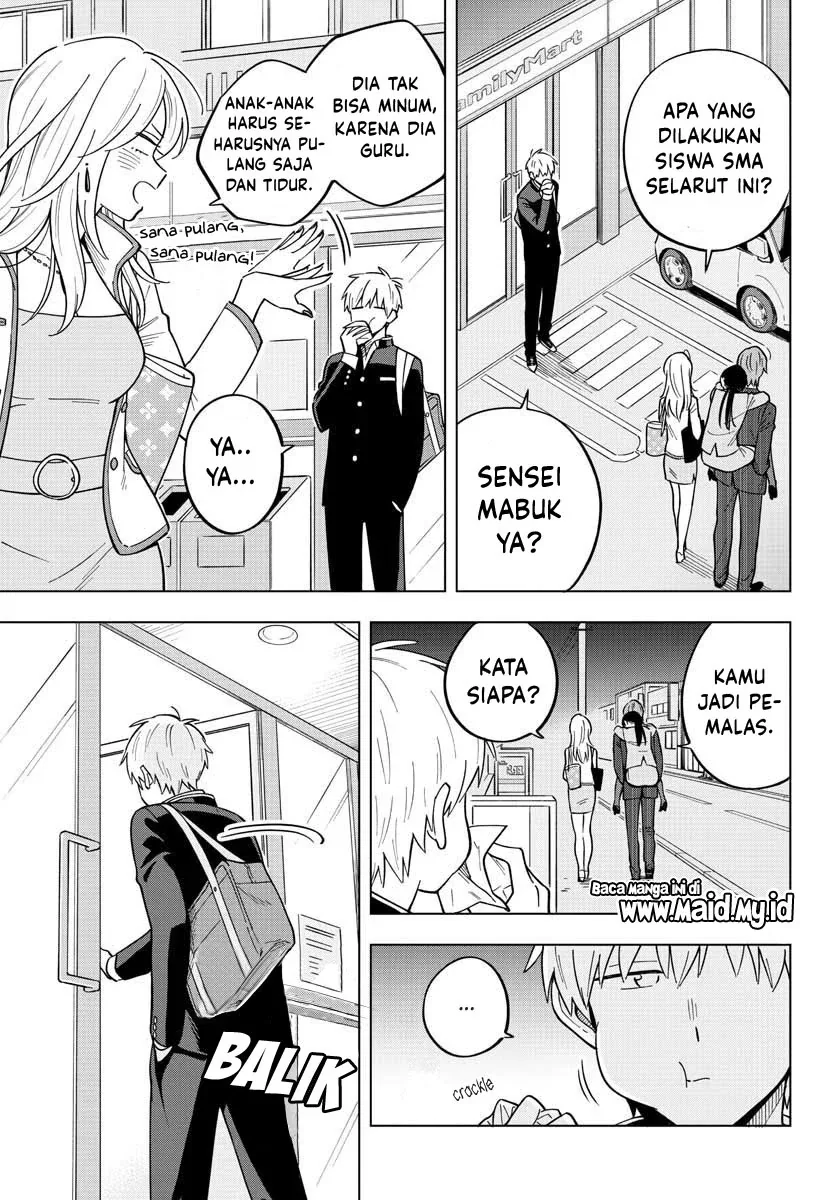 Halaman 24 — Sensei wa Koi wo Oshierarenai Chapter 27