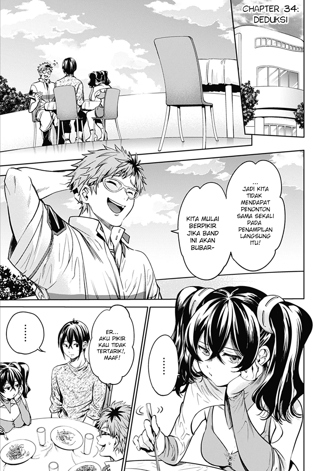 Halaman 5 — Shuumatsu no Harem Chapter 34