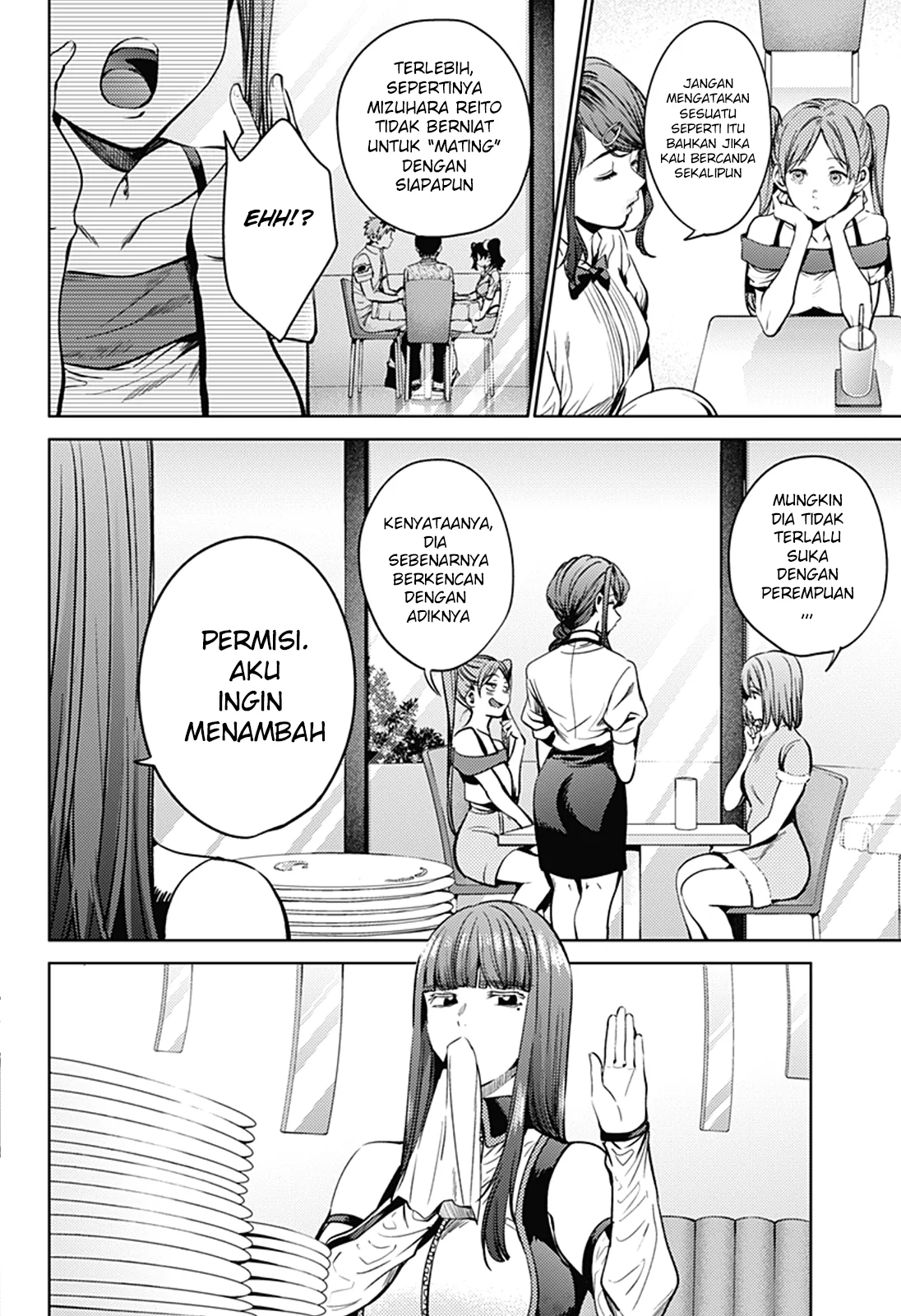 Halaman 8 — Shuumatsu no Harem Chapter 34