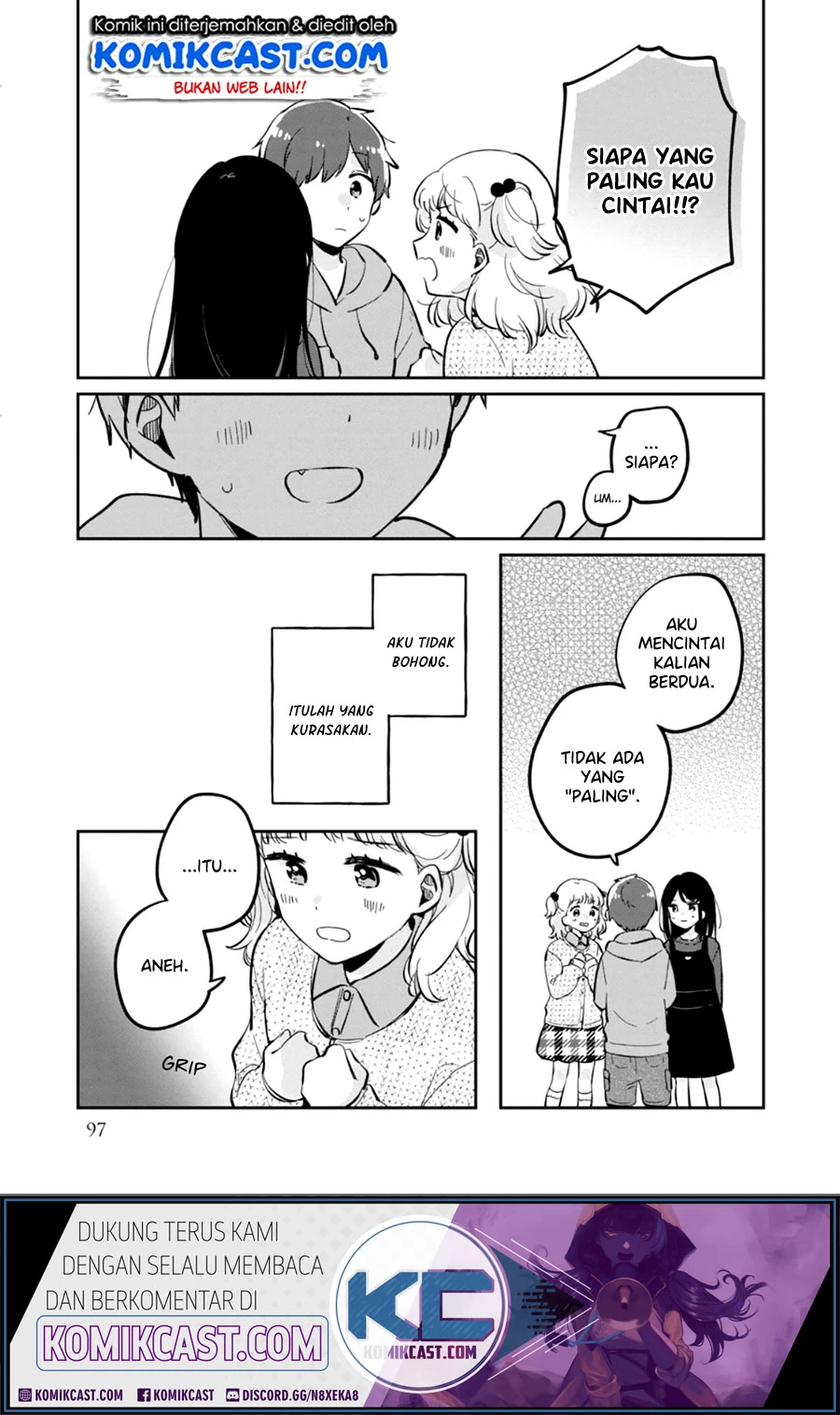 Halaman 3 — Meguro-san wa Hajimete ja Nai Chapter 38.5