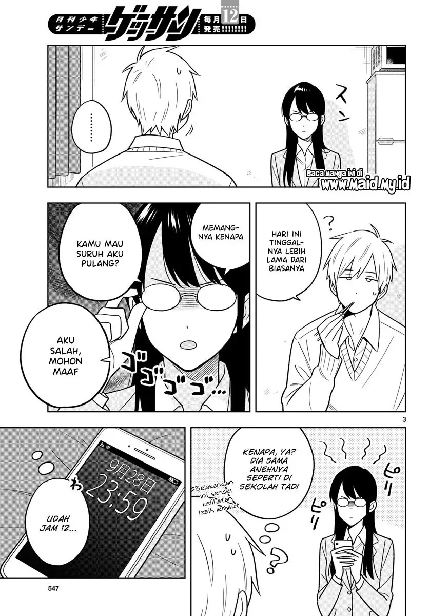 Halaman 5 — Sensei wa Koi wo Oshierarenai Chapter 46
