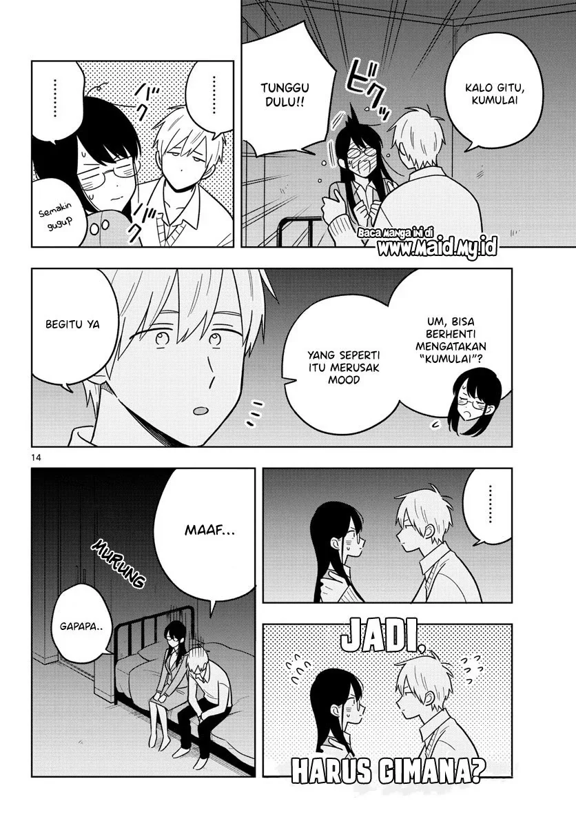 Halaman 16 — Sensei wa Koi wo Oshierarenai Chapter 46