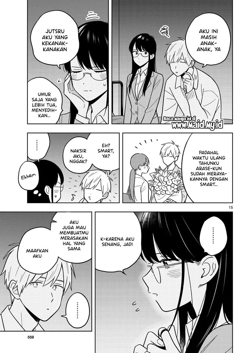 Halaman 17 — Sensei wa Koi wo Oshierarenai Chapter 46