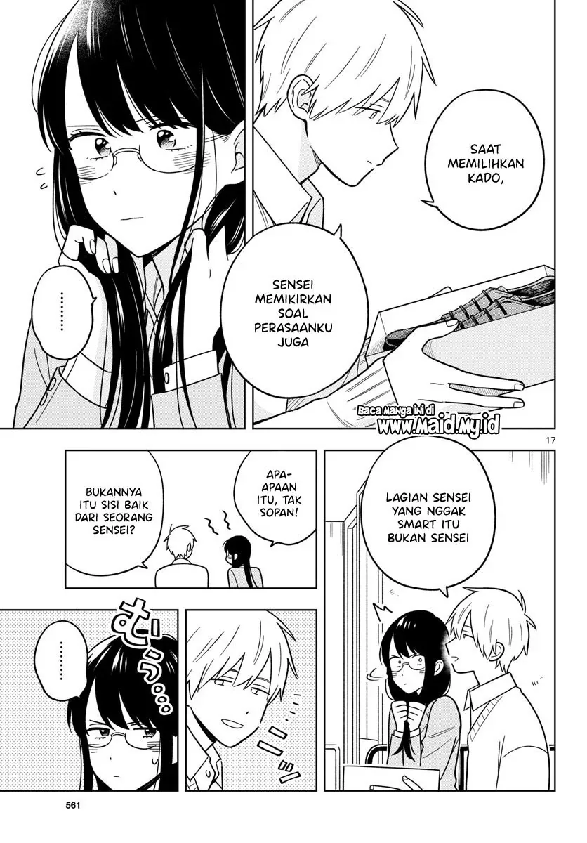 Halaman 19 — Sensei wa Koi wo Oshierarenai Chapter 46