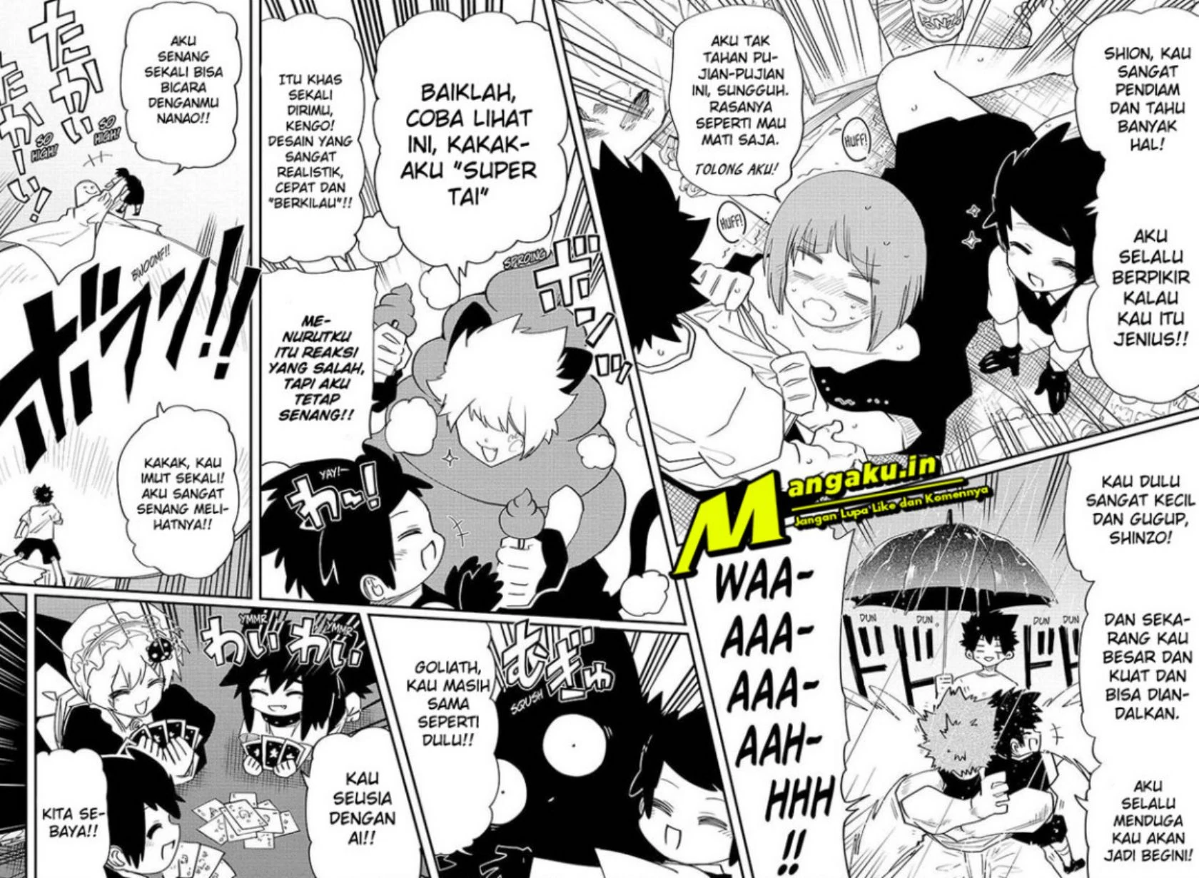 Halaman 12 — Yozakura-san Chi no Daisakusen Chapter 99