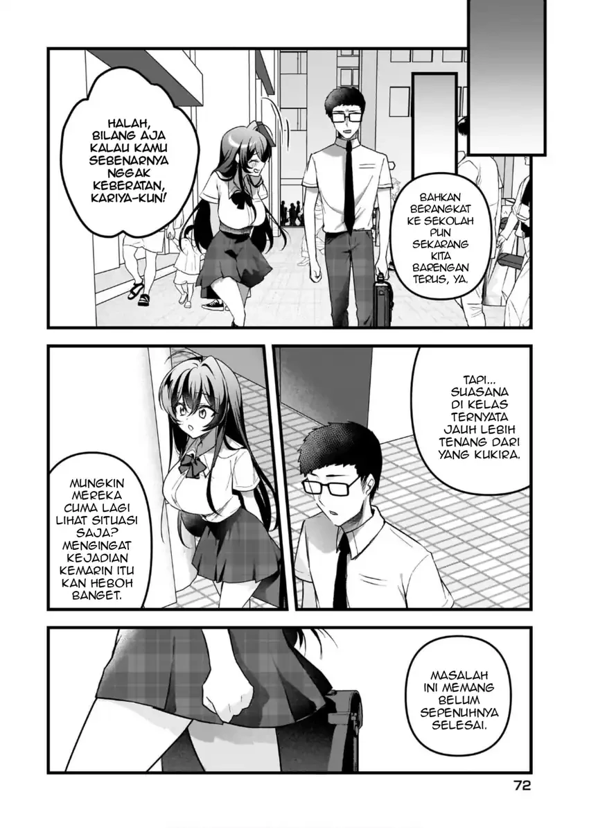 Halaman 19 — Gariben-kun to Uraaka-san: Sanzan Osewa ni Natteiru Ero-kei Uraaka Joshi no Shoutai ga Class no Idol Datta Ken Chapter 14