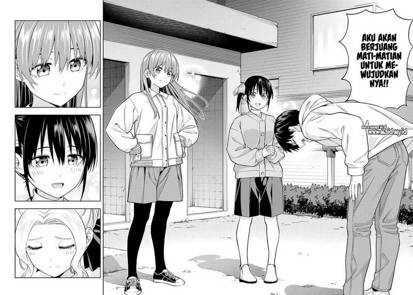 Halaman 15 — Kanojo mo Kanojo Chapter 130
