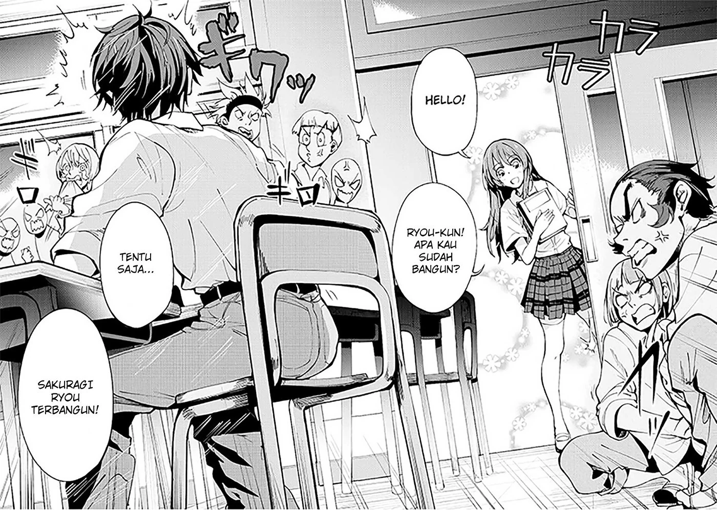 Halaman 8 — B Group no Shounen X Chapter 1