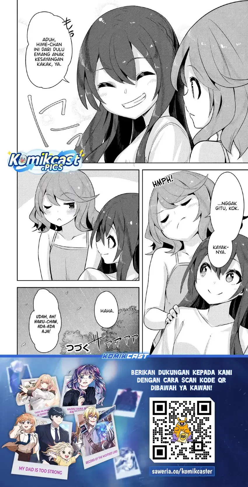 Halaman 33 — Tenkou-saki no Seiso Karen na Bishoujo ga, Mukashi Danshi to Omotte Issho ni Asonda Osananajimi Datta Ken Chapter 36