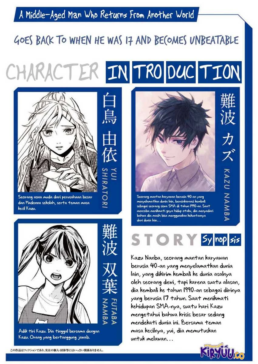 Halaman 3 — Isekaigaeri no Around 40 Ryman, 17-sai no Koro ni Modotte Musou suru Chapter 25