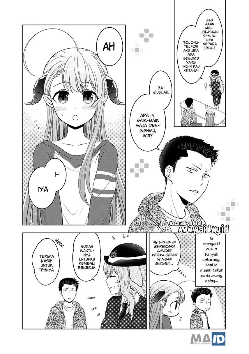 Halaman 10 — Kitaku Tochuu de Yome to Musume ga Dekita n dakedo, Dragon datta. Chapter 8