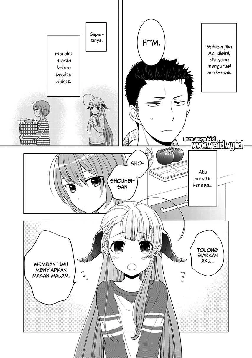 Halaman 15 — Kitaku Tochuu de Yome to Musume ga Dekita n dakedo, Dragon datta. Chapter 8