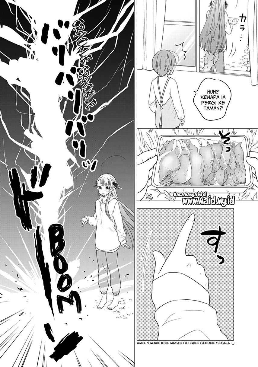 Halaman 17 — Kitaku Tochuu de Yome to Musume ga Dekita n dakedo, Dragon datta. Chapter 8
