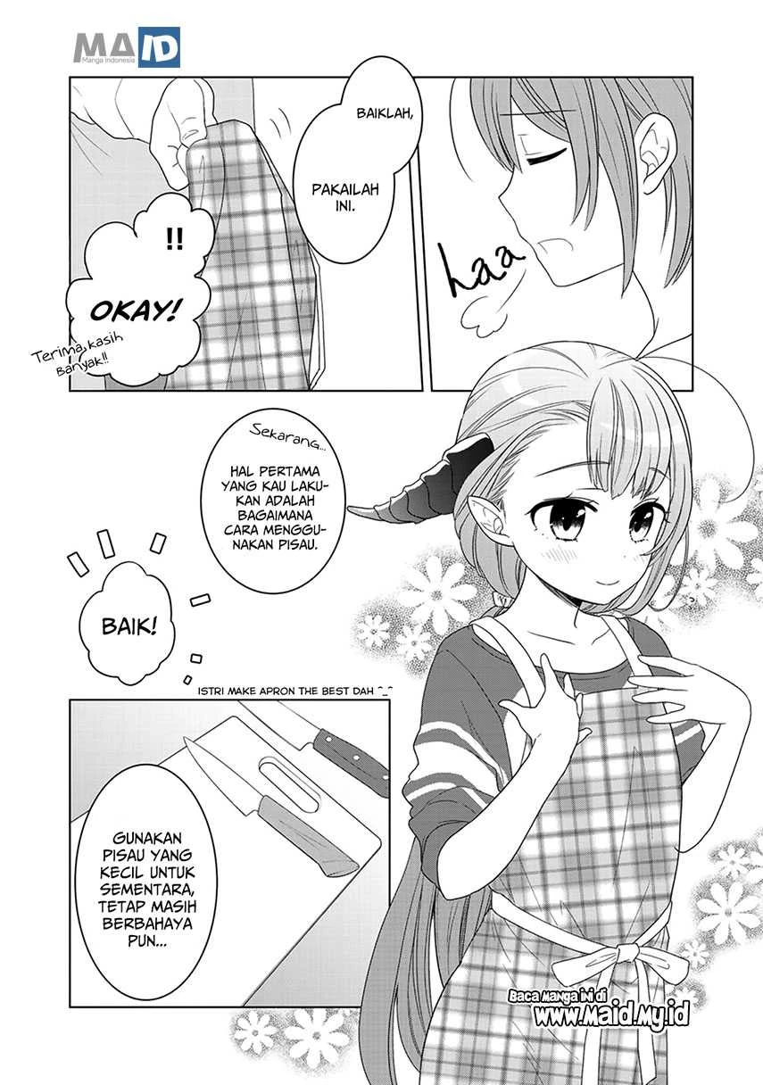 Halaman 19 — Kitaku Tochuu de Yome to Musume ga Dekita n dakedo, Dragon datta. Chapter 8