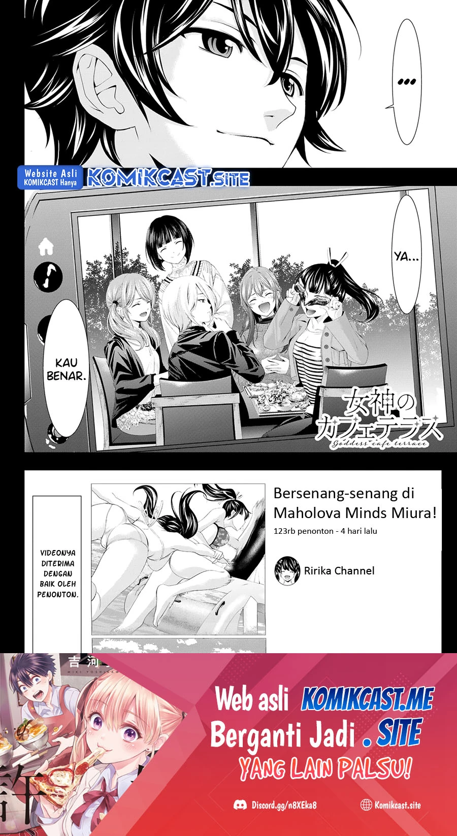 Halaman 16 — Megami no Café Terrace Chapter 102