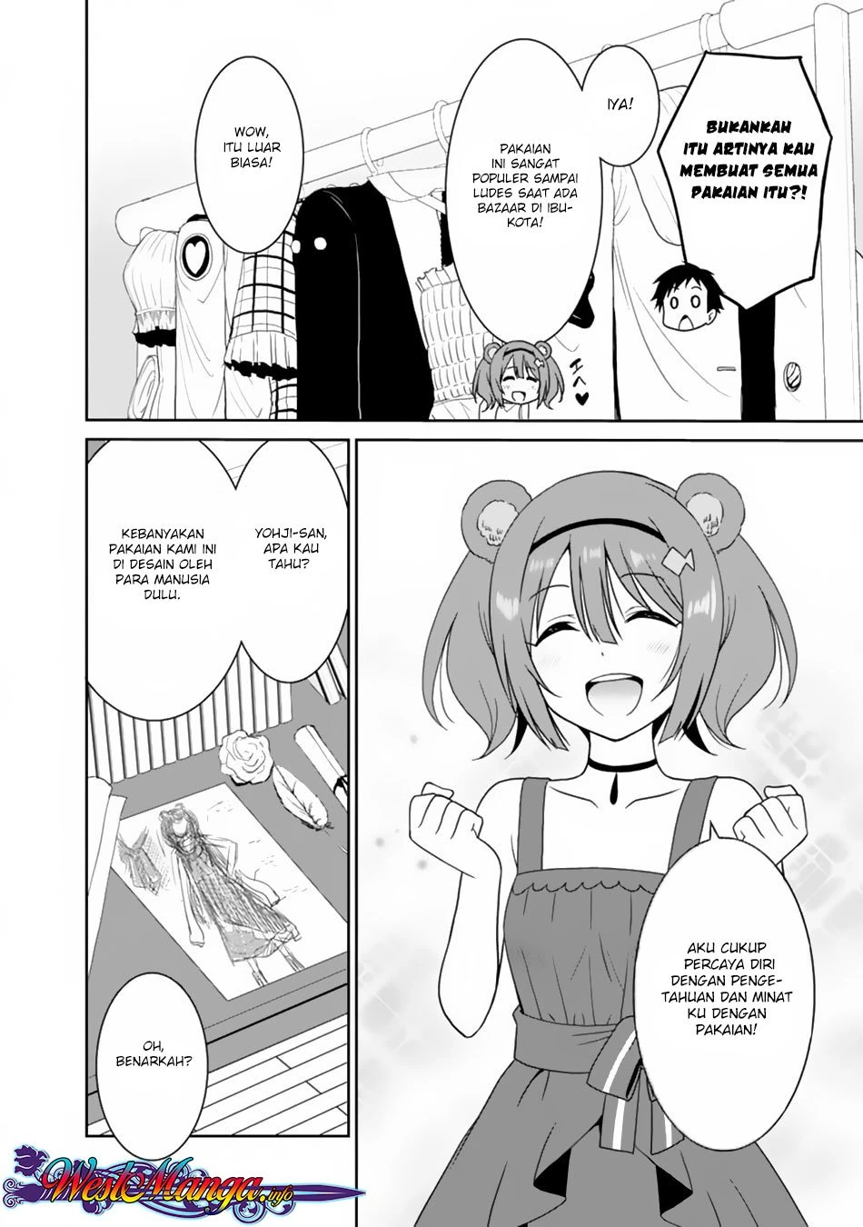 Halaman 3 — Saikyou no Shuzoku ga Ningen Datta Ken Chapter 12