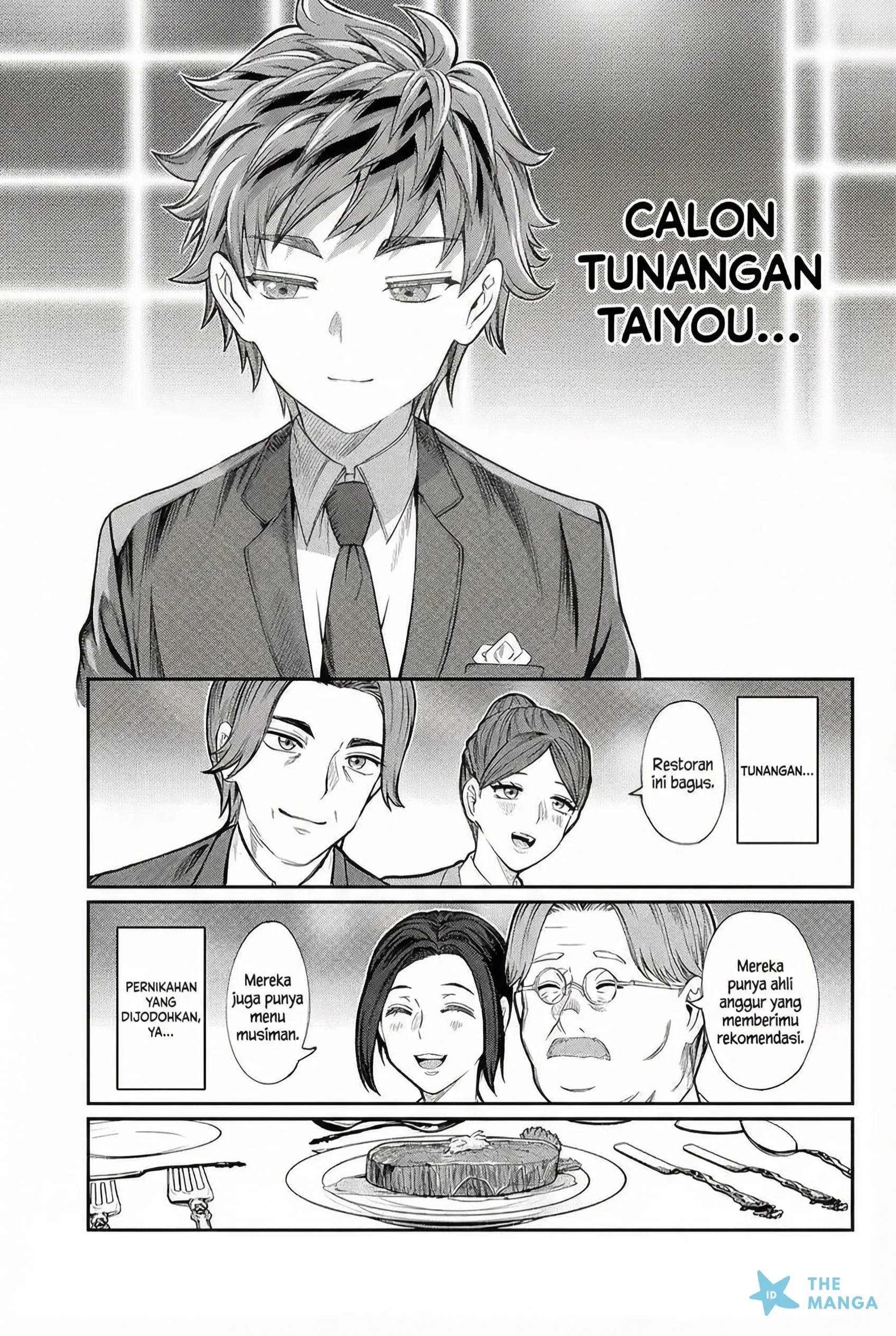 Halaman 4 — Kimi wa Yakamashi Tojite yo Kuchi wo! Chapter 44