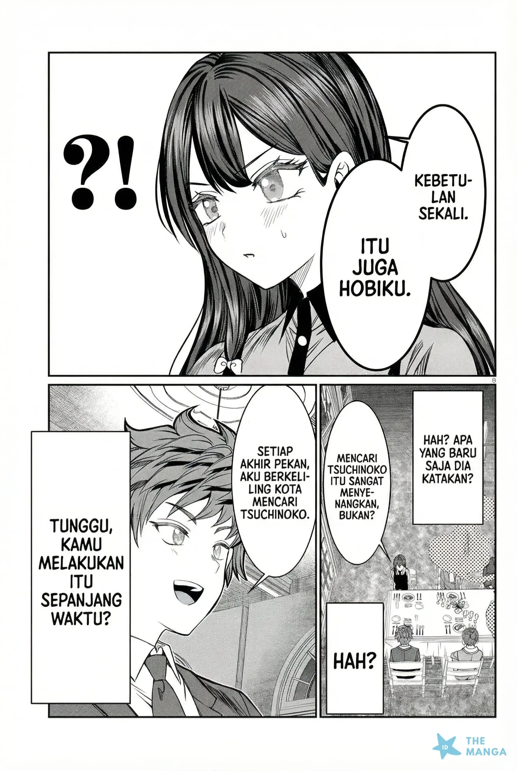 Halaman 10 — Kimi wa Yakamashi Tojite yo Kuchi wo! Chapter 44
