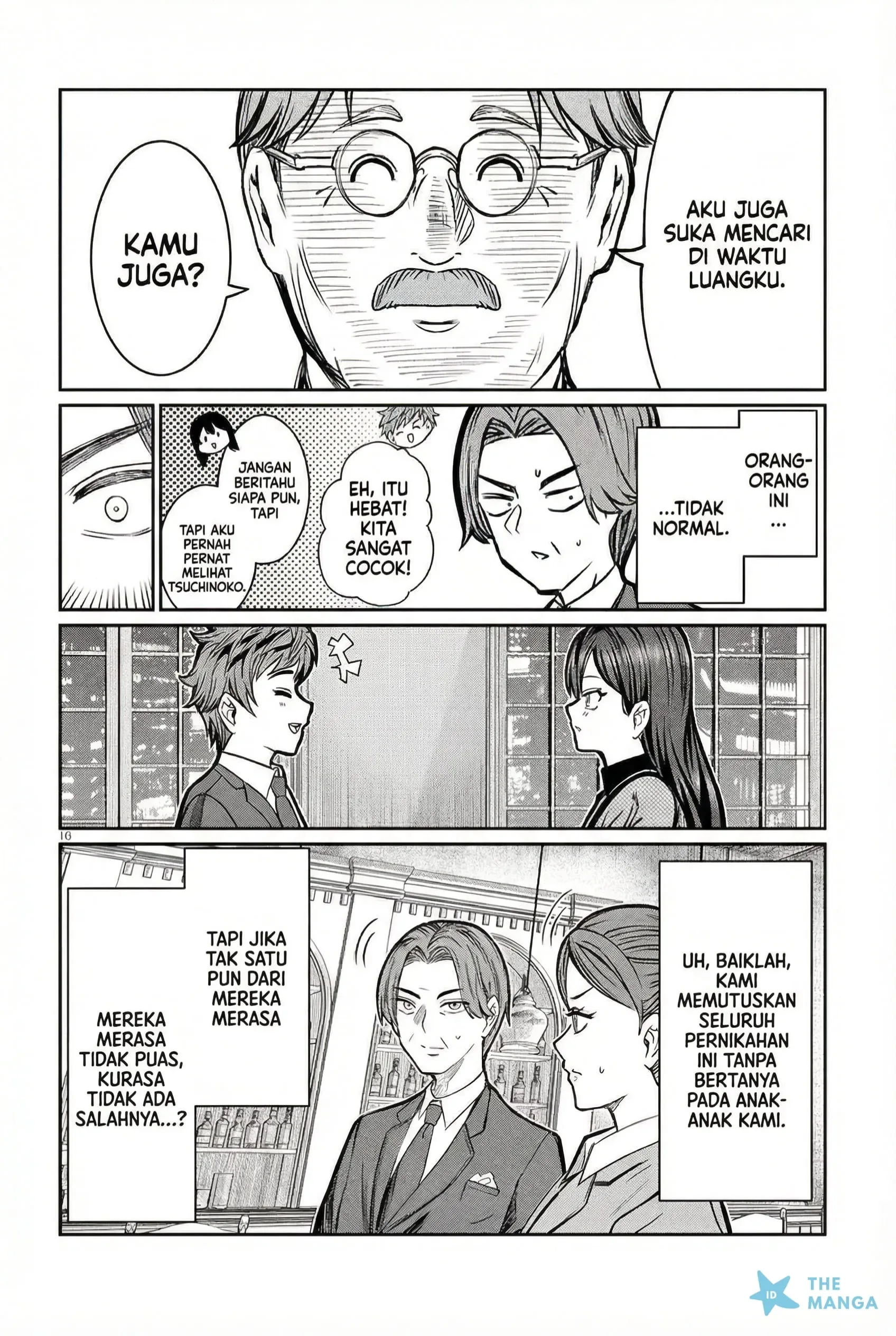 Halaman 11 — Kimi wa Yakamashi Tojite yo Kuchi wo! Chapter 44