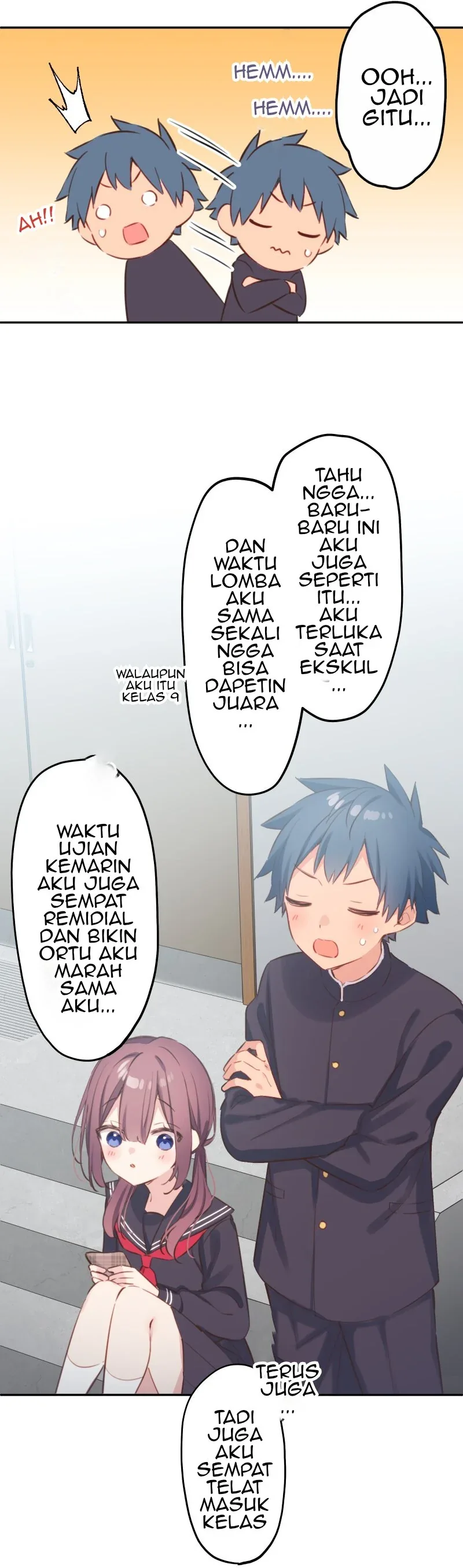 Halaman 7 — Waka-chan Is Flirty Again Chapter 188