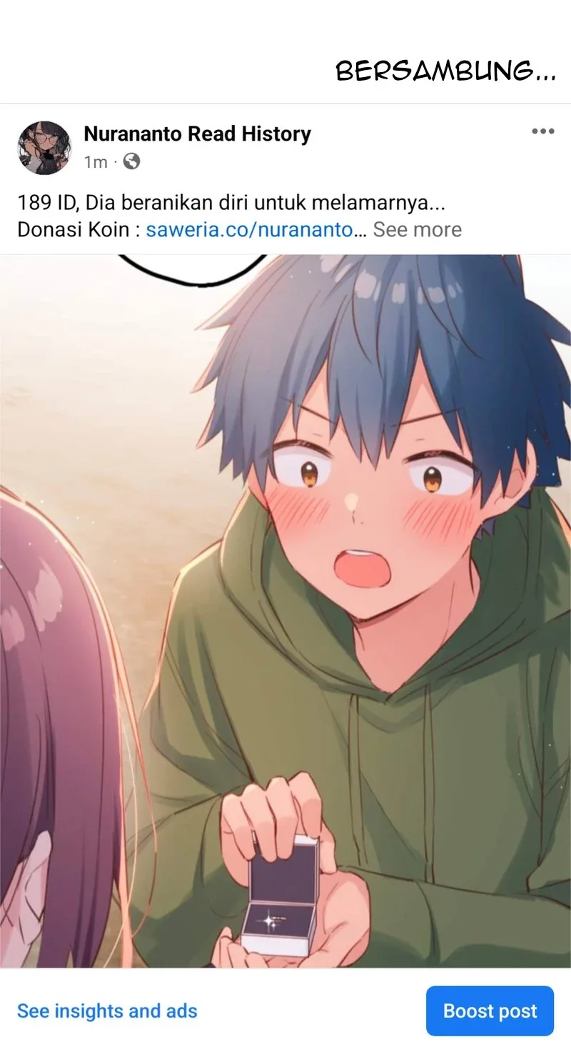 Halaman 47 — Waka-chan Is Flirty Again Chapter 188
