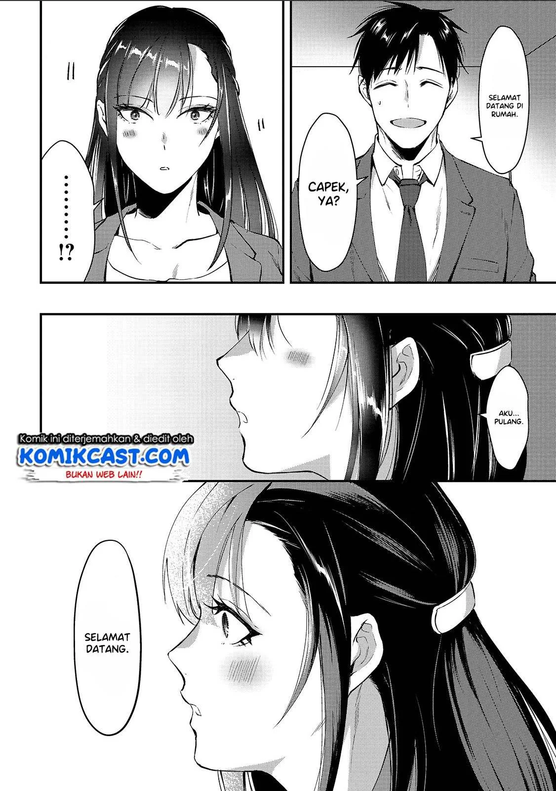 Halaman 15 — Tsuki 50-man Morattemo Ikigai no Nai Tonari no Oneesan ni 30-man de Yatowarete "Okaeri" tte Iu Oshigoto ga Tanoshii Chapter 1