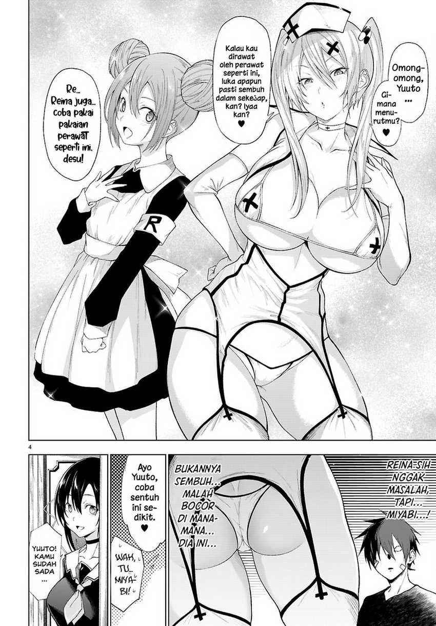 Halaman 5 — Maou Gakuen no Hangyakusha: Jinrui Hatsu no Maou Kouhou, Kenzoku Shoujo to Ouza wo Mezashite Nariagaru Chapter 48